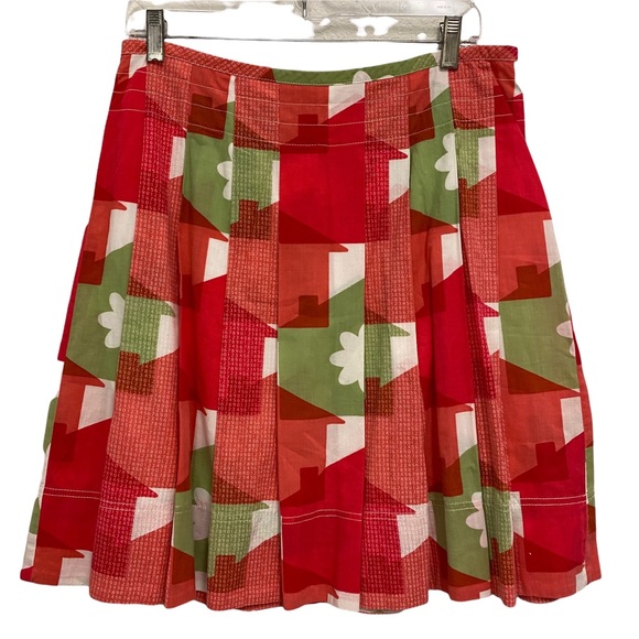 Orla Kiely Dresses & Skirts - Orla Kiely House Numbers Print Box Pleat Skirt